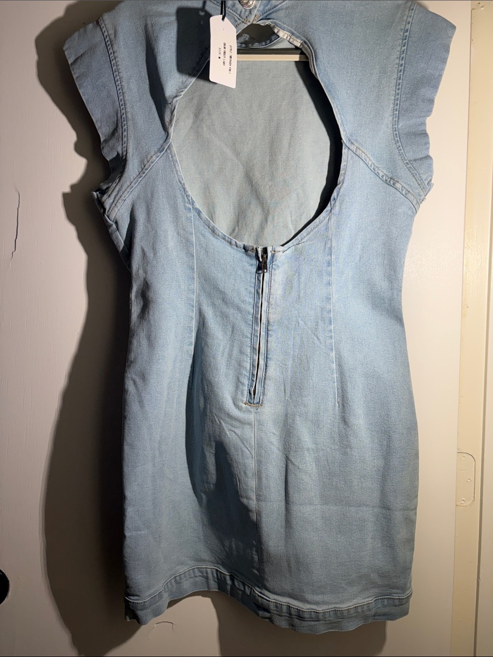 Denim Mini Dress - Picture 5 of 11